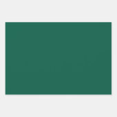 Plain Sacramento Cadmium Green Shades 3 Tones Inpakpapier Vel (Voorkant)