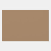 Plain Sand Taupe Dirt Tan Shades 3 Tones Inpakpapier Vel (Voorkant 3)