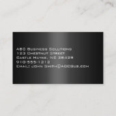 Plain Shades of Grey Professional Visitekaartjes (Achterkant)