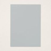 Plain Silver Confetti Jewelry Earring Display Visitekaartjes (Achterkant)