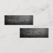 Plain Slim Chalkboard Professioneel Visitekaartje (Voorkant / Achterkant)