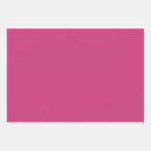 Plain Smitten Razzmatazz Roze tinten 3 tinten Inpakpapier Vel (Voorkant 3)