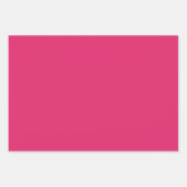 Plain Smitten Razzmatazz Roze tinten 3 tinten Inpakpapier Vel (Voorkant 2)