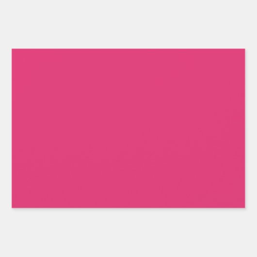 Plain Smitten Razzmatazz Roze tinten 3 tinten Inpakpapier Vel (Voorkant 2)