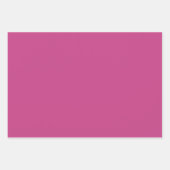 Plain Smitten Razzmatazz Roze tinten 3 tinten Inpakpapier Vel (Voorkant)