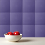 Plain solid dark amethyst smoke purple tegeltje<br><div class="desc">Plain solid dark amethyst smoke purple design.</div>
