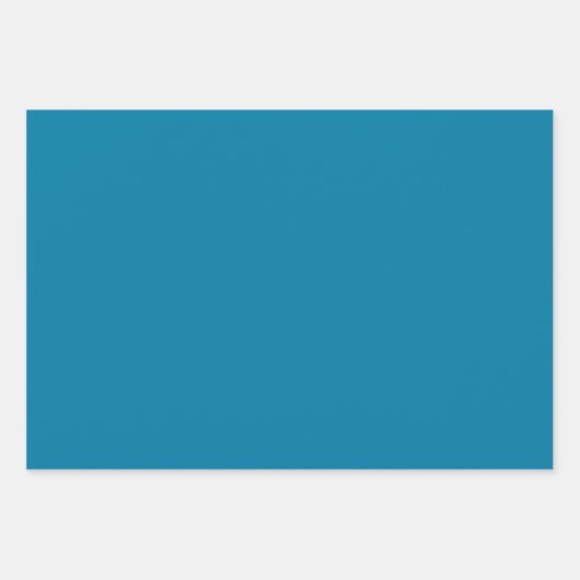 Plain Star Munsell CG Blue Shades 3 Tones Inpakpapier Vel (Voorkant 3)