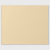 Plain Sunny Blush Peach Kleur Schaduw Tone Cadeaupapier (Vlak)