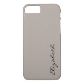 Plain Tan Background Case-Mate iPhone Case (Achterkant)