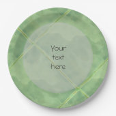 Plain tapijtkeramisch oppervlak groen elke tekst papieren bordje (Voorkant)