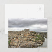 Plain Toledo, Spanje, Rio Tajo Castilla-La Mancha Briefkaart (Voorkant / Achterkant)