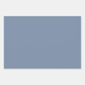 Plain Tufts Lake Shadow Blue Shades 3 Tones Inpakpapier Vel (Voorkant 3)
