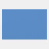 Plain Tufts Lake Shadow Blue Shades 3 Tones Inpakpapier Vel (Voorkant)