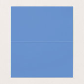 Plain Unique Speciaal Grijs Blauw Visitekaartje (Binnenkant ongevouwen)