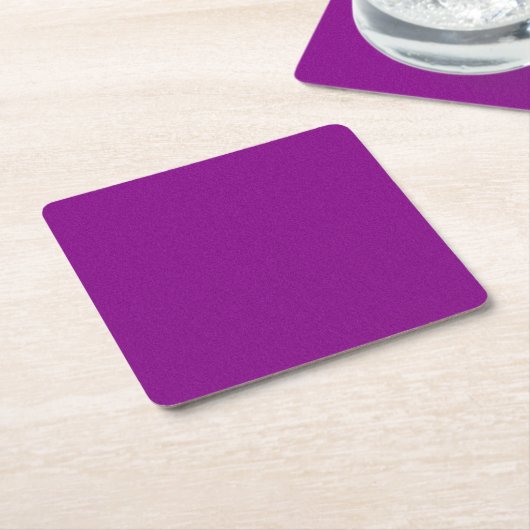 Plain Violet Kartonnen Onderzetters (Schuin)
