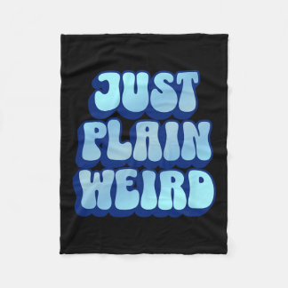 Plain Weird - Kamala Harris 2024 Fleece Deken