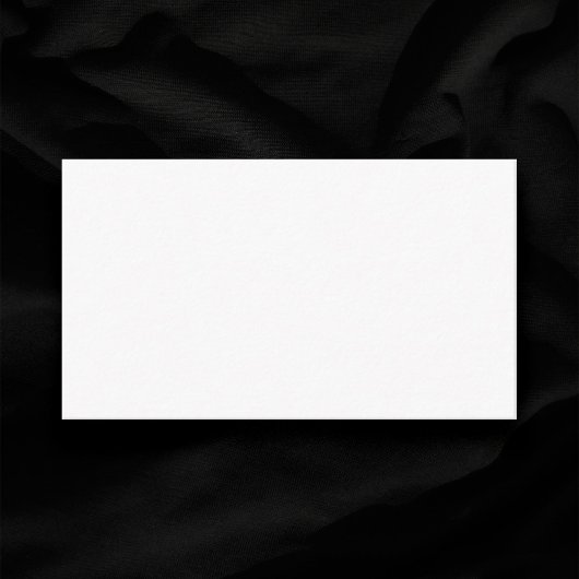 Plain White 3,5 "x 2" Matte Blank Wedding Informatiekaartje