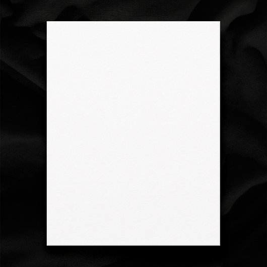 Plain White 4,25 inch x 5,5 inch Blank Wedding Det Informatiekaartje