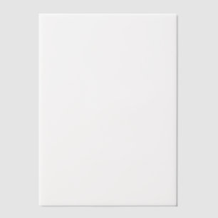 Plain White 5 "x 7" Blank bruiloft Vellum Uitnodigingen