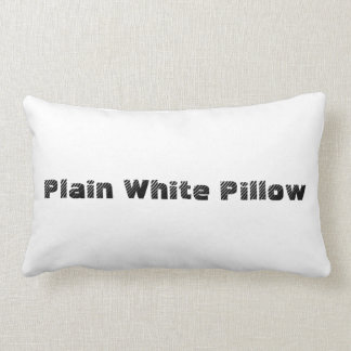 Plain White Pillow Kussen