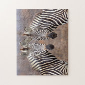 Plain Zebras, Nationaal Park Kruger Legpuzzel (Verticaal)