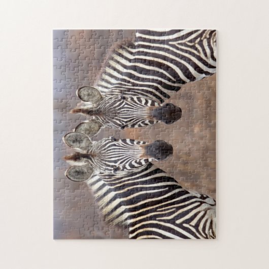 Plain Zebras, Nationaal Park Kruger Legpuzzel (Verticaal)