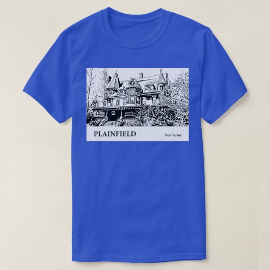 Plainfield New Jersey 1 T-shirt (Design voorkant)