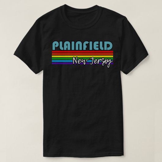 Plainfield New Jersey Pride Plainfield LGBT Cadea T-shirt (Design voorkant)