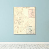 Plainfield, NJ Canvas Afdruk (Insitu (Houten vloer))