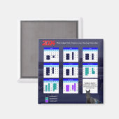 Plainridge Park Race Seizoen Magnet (Voorkant / Achterkant)