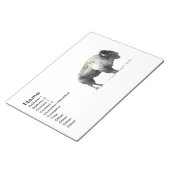 Plains Bison Notitieblok (Schuin)