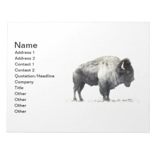 Plains Bison Notitieblok