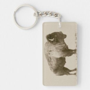 Plains Bison Sleutelhanger