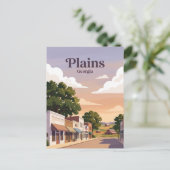 Plains, Georgia Briefkaart (Staand voorkant)