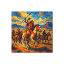 Plains Warriors op de jacht