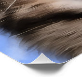 Plaintive Meow a Tabby Cat Acrylf Painting Perfect Poster (Hoek)