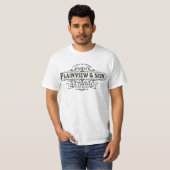 Plainview & Son Oil Company - er zal bloed worden  T-shirt (Voorkant volledig)