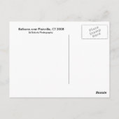 Plainville Ct Hot Air-ballonnen Briefkaart (Achterkant)