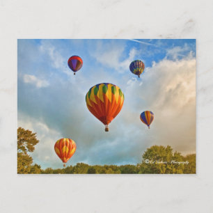 Plainville Ct Hot Air-ballonnen Briefkaart
