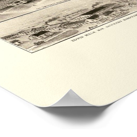 Plainville, CT Panoramic Map - 1907 Poster (Hoek)