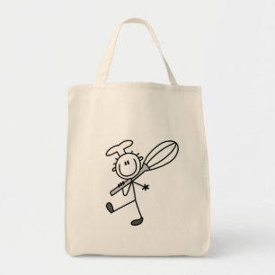 Plak Afbeelding Chef met schroefdraad Tote Bag