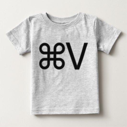 Plak Apple V Mac Twin T-shirt (Voorkant)