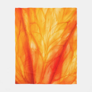 Plak citrusvruchten met achtergrondverlichting, ab fleece deken