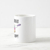 Plak die Cake en mes cadeau voor beste vriend Koffiemok (Center)