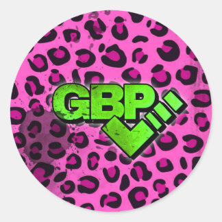Plak 'em vast ronde sticker