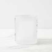 Plak figuur Chef met slang Matglas Koffiemok (Center)