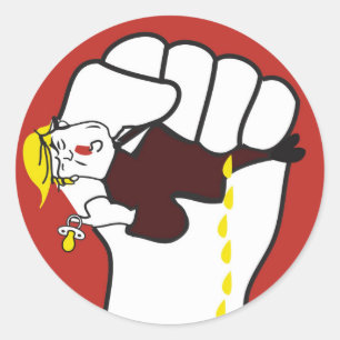 PLAK HET AAN TRUMP STICKER