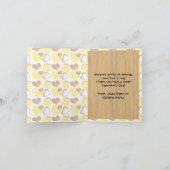 Plak samen pindakaas Valentijn Feestdagen Kaart (Binnen)