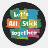 Plak samen Sticker set (Voorkant)