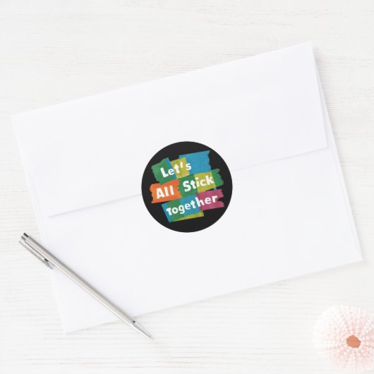 Plak samen Sticker set (Envelop)